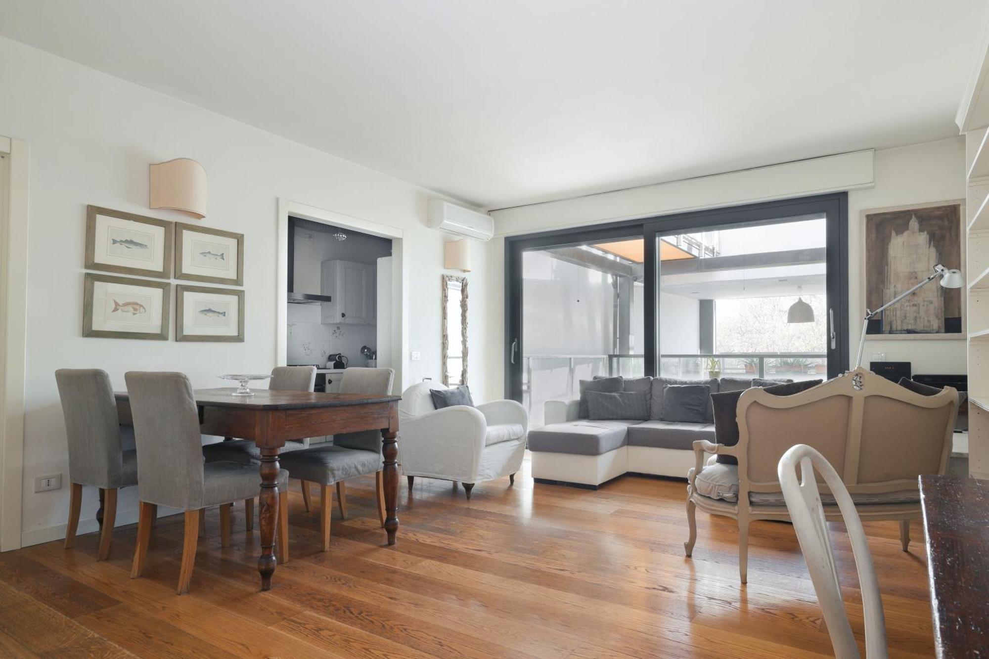 Joivy Delightful Family Flat With Terrace Leilighet Milano Eksteriør bilde